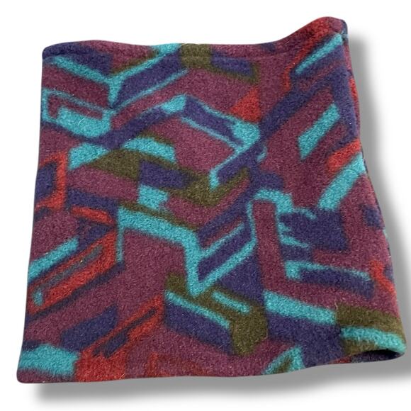 The Mews Fleece Polartec Neck Gaiter Muff Making Fun Cold Weather Winter Vintage - Picture 2 of 12